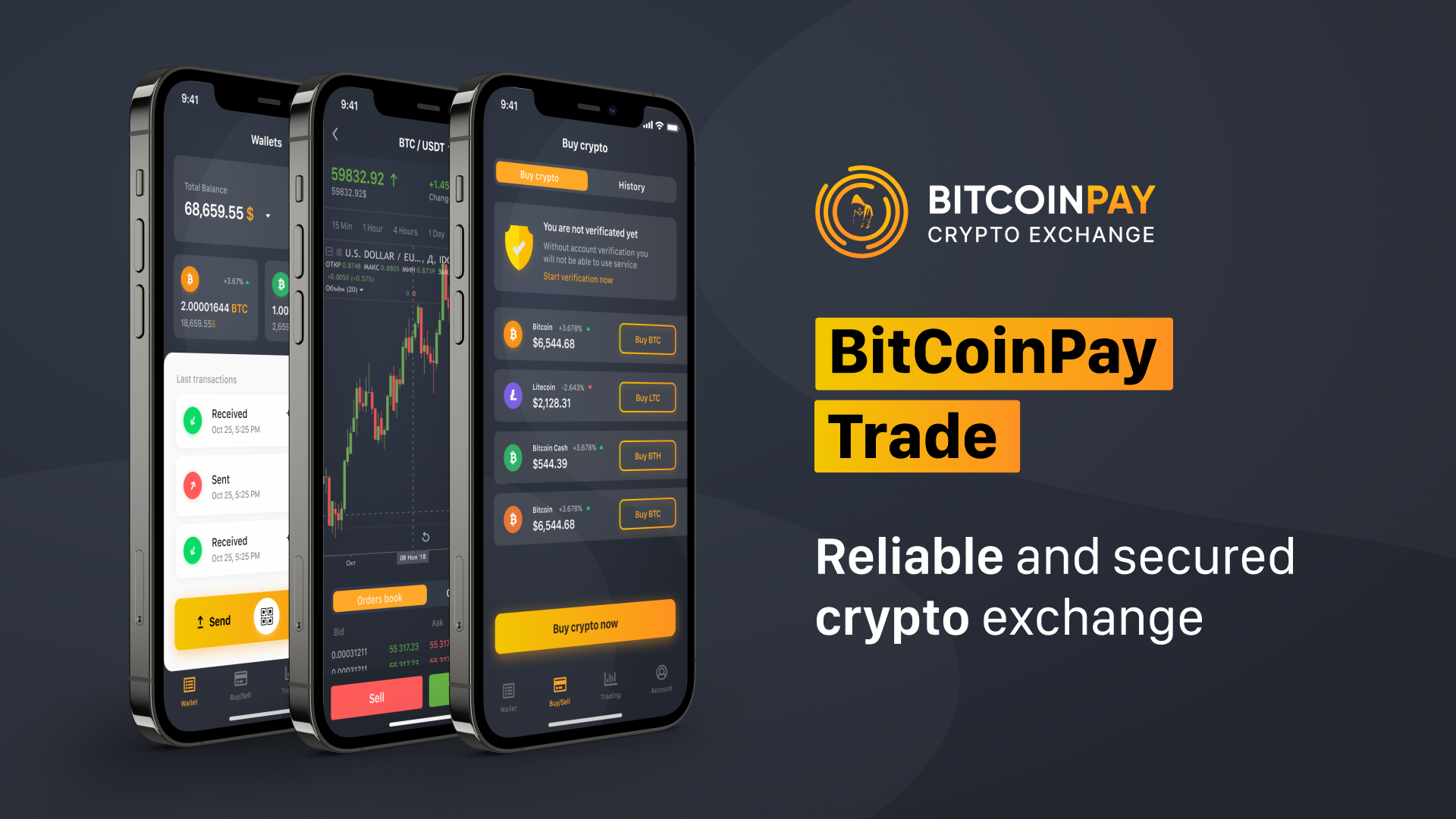 BitCoinPay Trade – a secure and reliable cryptocurrency exchange