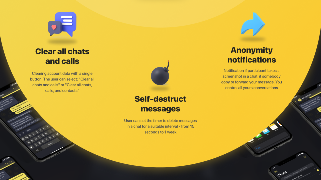 Verum Messenger expands the self-destruct messages feature