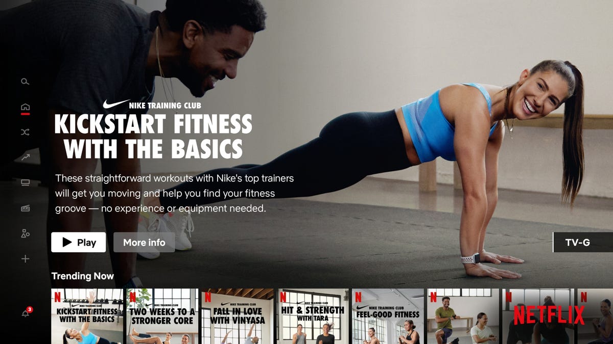 Netflix to Start Offering Nike Training Club Workouts