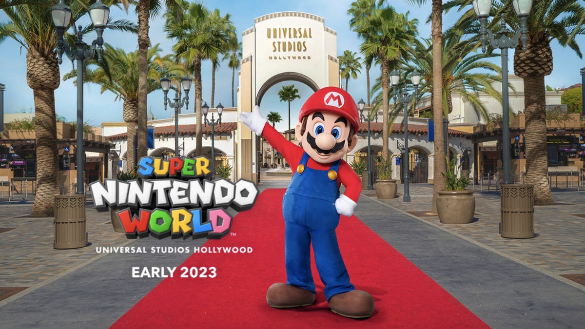 Super Nintendo World Comes to the US Next February