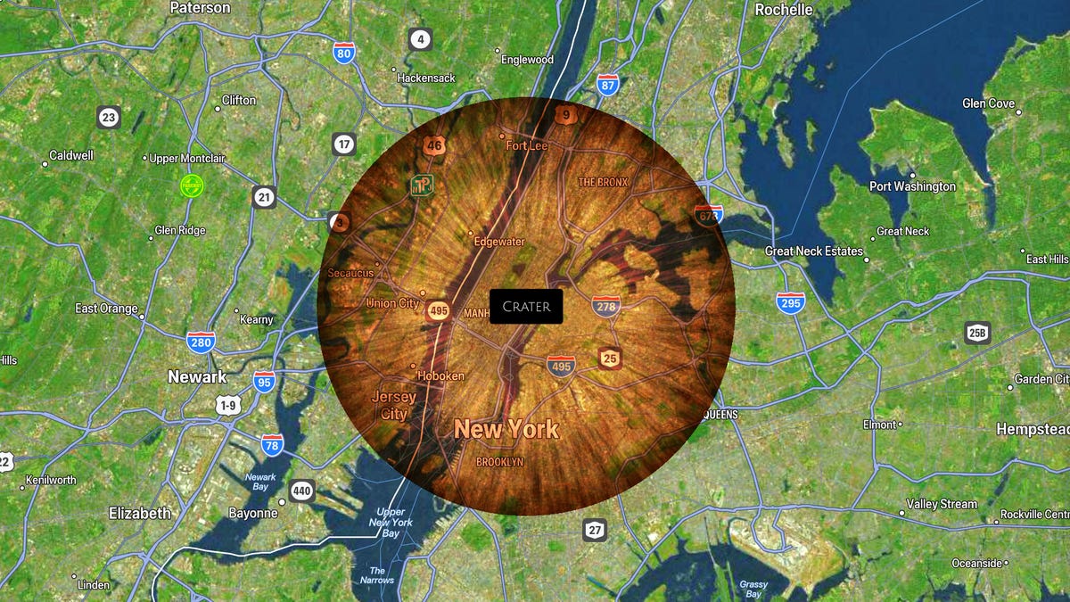 This Is What Might Happen if an Asteroid Crashed Into Your Town