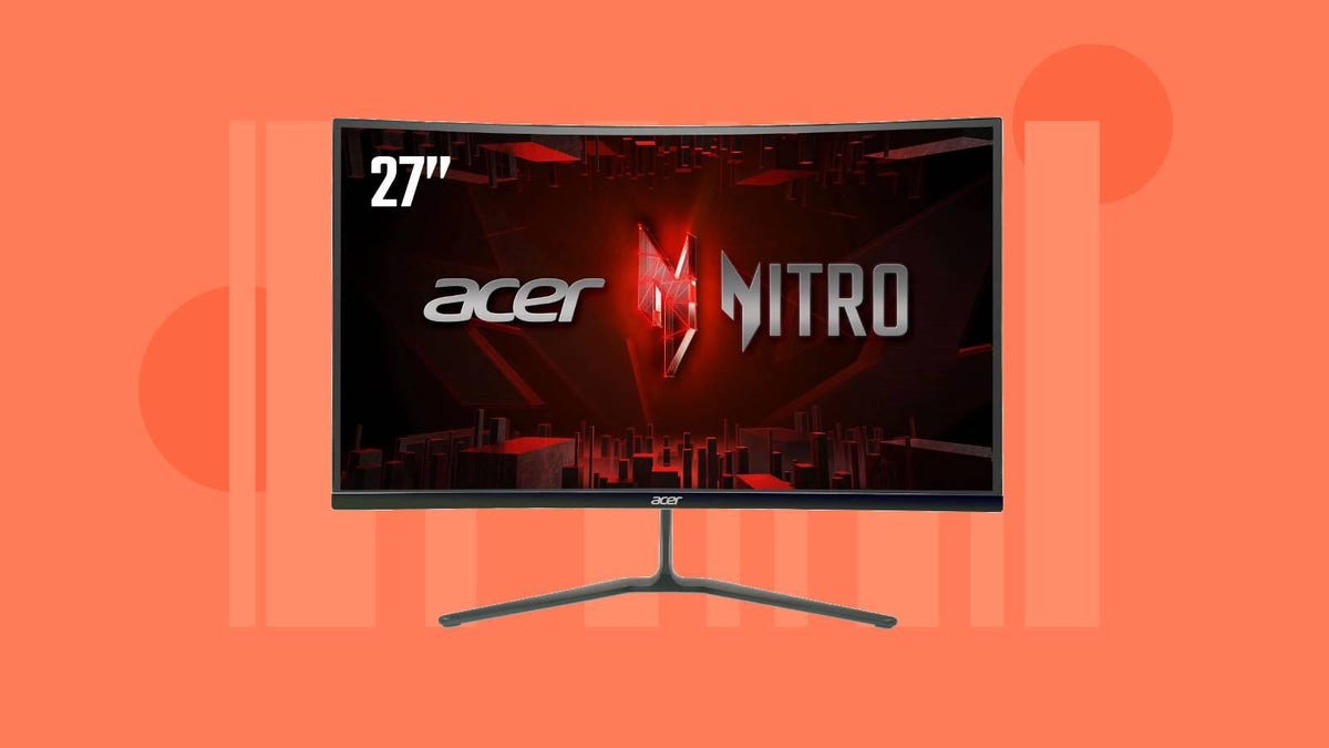 Upgrade Your Gaming Setup on a Budget With This $145 27-Inch Acer Nitro Monitor