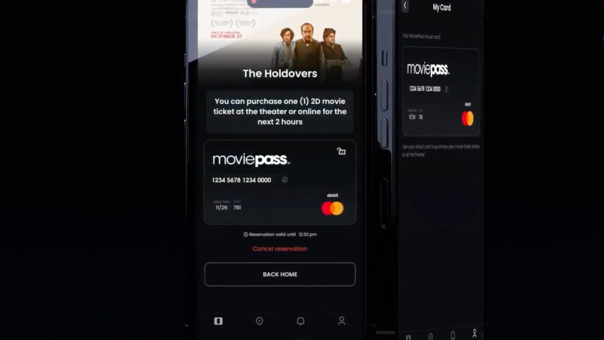 MoviePass Adds Online Ticketing Support by Introducing a Virtual Card