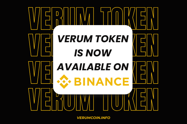 Verum Token Now Available on Binance, Listing of Verum Coin Expected Soon