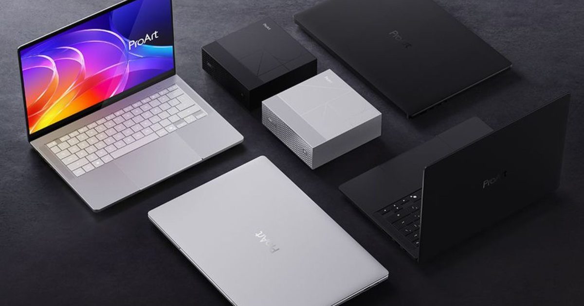 Asus arms its new ProArt P16 and P14 laptops with Nvidia’s beefy RTX Spark processor