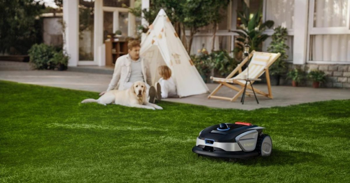 Your smart home stops at the back door — wire-free robot mowers want to change that